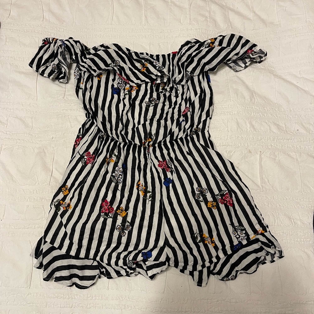 Off-the-Shoulder Romper